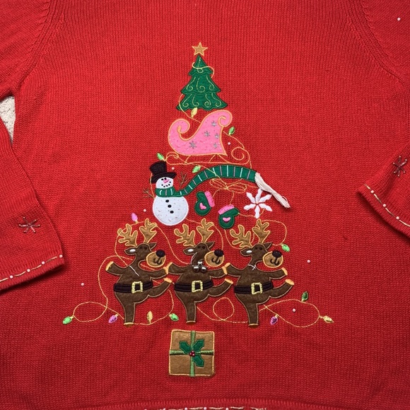 ❤️ VINTAGE - Ugly Christmas Sweater - Picture 3 of 8